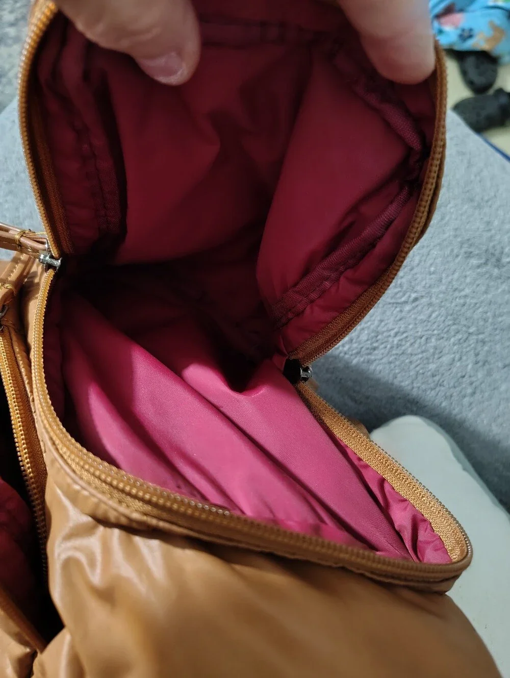 Caraa Tan Waterproof Backpack
